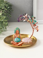 Денежное дерево декоративное «Бонсай 7 чакр и мать - земля», 14×14×12 см - фото 65464733