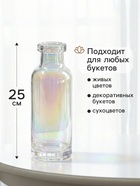 Ваза для цветов «Жюль», 25×9 см, стекло, прозрачная - Фото 2
