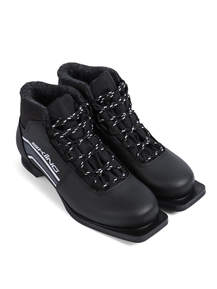 Ботинки лыжные SkiingIK1 NN75 черный (лого серый) 75 р.41