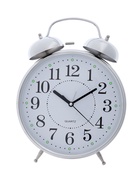 УЦЕНКА Часы - будильник настольные «Классика», с подвесом, дискретный ход, d=20 см, 30×23 см, от батареек 2×АА - Фото 1