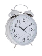 УЦЕНКА Часы - будильник настольные «Классика», с подвесом, дискретный ход, d=20 см, 30×23 см, от батареек 2×АА - Фото 2