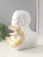 Копилка для денег «Волан-де-Морт» 31×27×23 см, белый с золотом 10967133