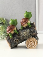 Копилка для денег «Черепашки на бревне», 25×24×13 10967143