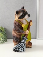 Копилка для денег «Енот с метлой», 38×26×24, серый 10967145