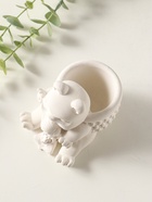 Подставка для мелочей «Медведь с корзинкой» 9×10×8 см, гипс - фото 65465133