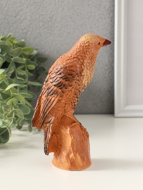 Фигурка гипс «Ворон на камне», 16×10 см, мультиколор