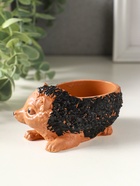 Подставка для мелочей "Ежик" 5х10х5 см, гипс, мультиколор 10970198