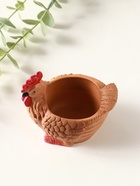 Подставка для мелочей «Курица» 8×9×6 см, мультиколор, гипс - фото 65465170