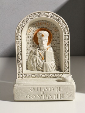 Икона с подставкой под свечу 