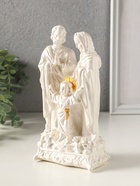 Статуэтка "Семья большая" 18х10х7 см, белый, с росписью - фото 65465229