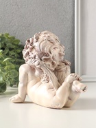 Фигурка гипс «Ангел на ладошках», 14×17×9 см, состаренный эффект, слоновая кость - фото 65465240