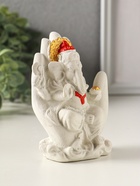 Фигурка гипс «Ганеша в ладони», 11 см - фото 65465325