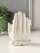 Фигурка гипс «Ганеша в ладони», 11 см - фото 65465326