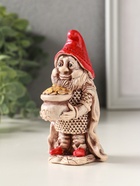 Фигурка гипс «Гном с мешком монет», 11×6 см, роспись, слоновая кость - Фото 4