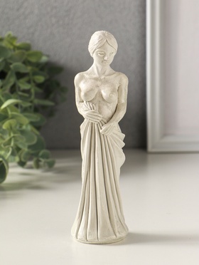 Фигурка гипс «Женщина в тоге», 14×4 см, состаренный