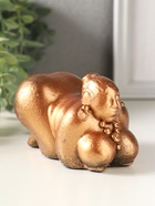 Статуэтка "Богиня плодородия лежит" 7х10х6 см, старая бронза - фото 65465353