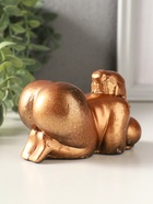 Статуэтка "Богиня плодородия лежит" 7х10х6 см, старая бронза - фото 65465354