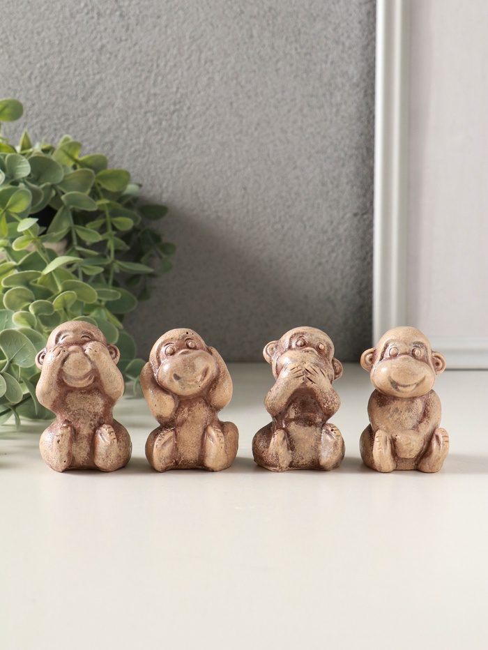 Статуэтки набор 4 шт 