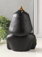 Статуэтка "Фараон" 19х12х9 см, черный с золотой росписью 10970275