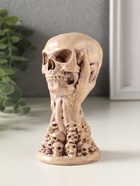 Фигурка гипс «Череп на руке», 12 см, слоновая кость - Фото 4