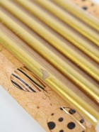 УЦЕНКА Свечи в торт "Ройс", 6 шт, высокие, 13 см, золотой металлик - Фото 7