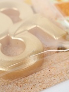 УЦЕНКА Свеча в торт юбилейная "Грань", цифра 65, золотой металлик, 6,5 см 10981127