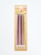 УЦЕНКА Свечи в торт "Высокий Ройс", 6 шт, разноцветные - Фото 4