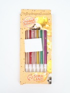 УЦЕНКА Свечи в торт коктейльные "Шайн", 6 шт, 10 см, металлик - Фото 5