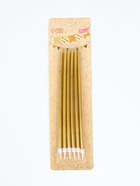 УЦЕНКА Свечи в торт "Высокий Ройс", 6 шт, золото - Фото 4