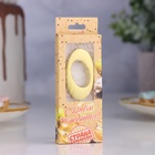 УЦЕНКА Свеча в торт цифра "0", 5.3 см, золото 10981153