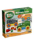 УЦЕНКА Конструктор винтовой «Военный транспорт», набор 3 штуки, 34 детали 10981163