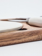 УЦЕНКА Набор для подачи сыра «Мрамор», 2 ножа, 28×18.5×1.5 см, акация - Фото 6