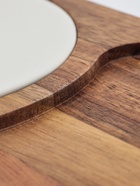 УЦЕНКА Набор для подачи сыра «Мрамор», 2 ножа, 28×18.5×1.5 см, акация 10981285