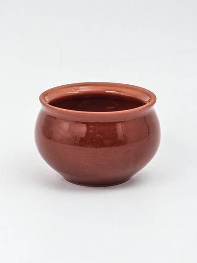 УЦЕНКА Горшок керамический для запекания «Аппетитный» 0.3 л, нет крышки