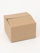 Коробка складная, бурая, для упаковки, хранения и переезда, 16×16×10.5 см 10967696