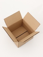 Коробка складная, бурая, для упаковки, хранения и переезда, 16×16×10.5 см 10967696