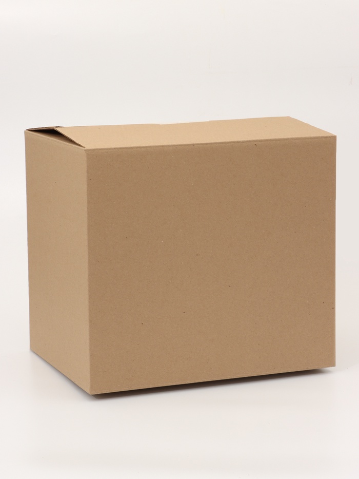 Коробка складная, бурая, для упаковки, хранения и переезда, 40×31×36 см - Фото 1
