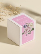 Свеча в подсвечнике вулканическом «Цилиндры», розовая, 8.1×8.1×5.4 см 10914023