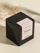 Свеча в подсвечнике вулканическом «Изгиб», жёлтая, 8.3×8.5×7 см 10914035