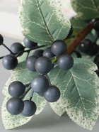 Цветы искусственные «Ветка ягодная», h=57 см, синие 10935328