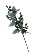 Цветы искусственные «Ветка ягодная», h=57 см, синие - Фото 13