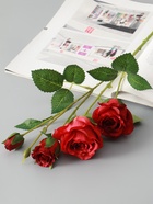 Цветы искусственные «Роза Августина галант», d=6 см, h=55 см, красные 10935333