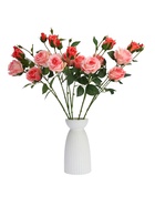 Цветы искусственные «Роза Августина галант», d=6 см, h=55 см, светло-розовые  (артикул 10935334)  большой выбор товаров оптом и в розницу по низким ценам с доставкой