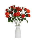 Цветы искусственные «Роза Августина галант», d=6 см, h=55 см, персиковые  (артикул 10935335)  большой выбор товаров оптом и в розницу по низким ценам с доставкой