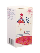 Прокладки Mis "Ежедневные"  из целлюлозы  60 шт 10978915