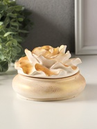 Шкатулка для украшений «Роза» 9×13 см, позолота 10970257