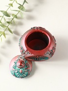 Шкатулка "Флоренция" 10х9 см, гипс, окисленная медь 10970259