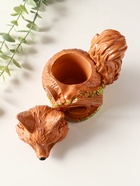 Шкатулка "Лисичка Теремок" 15х10 см, гипс, рыжий 10970266