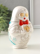Шкатулка для украшений «Матрешка» 12×9 см, гипс, роспись 10970267