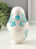 Шкатулка для украшений «Матрешка» 12×9 см, гипс, роспись 10970267